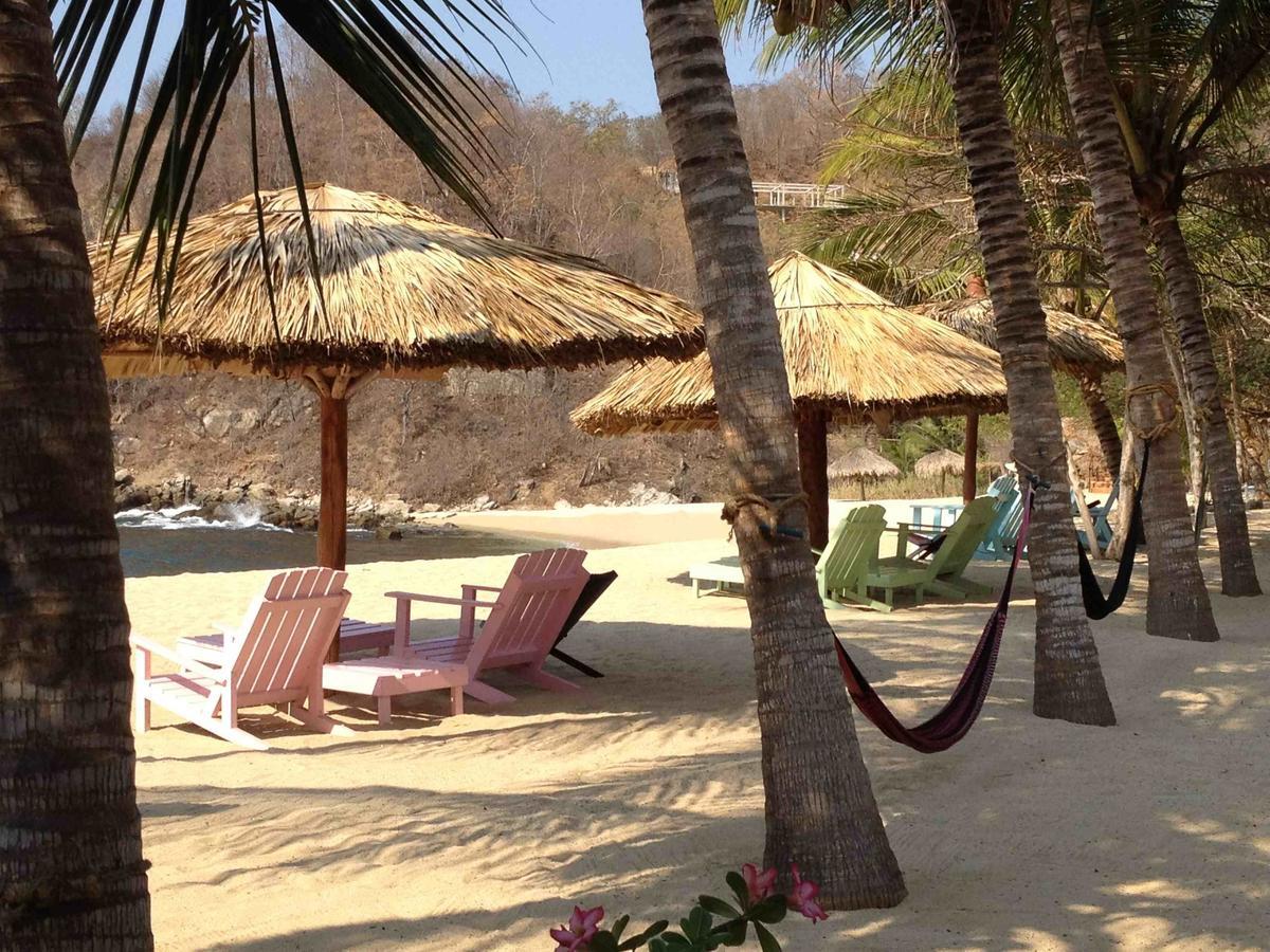 Casa Luna Playa 호텔 Puerto Ángel 외부 사진